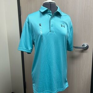 Under Armour Men's Teal Polo Shirt